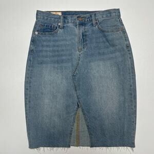 Marine Layer Midi Denim Skirt